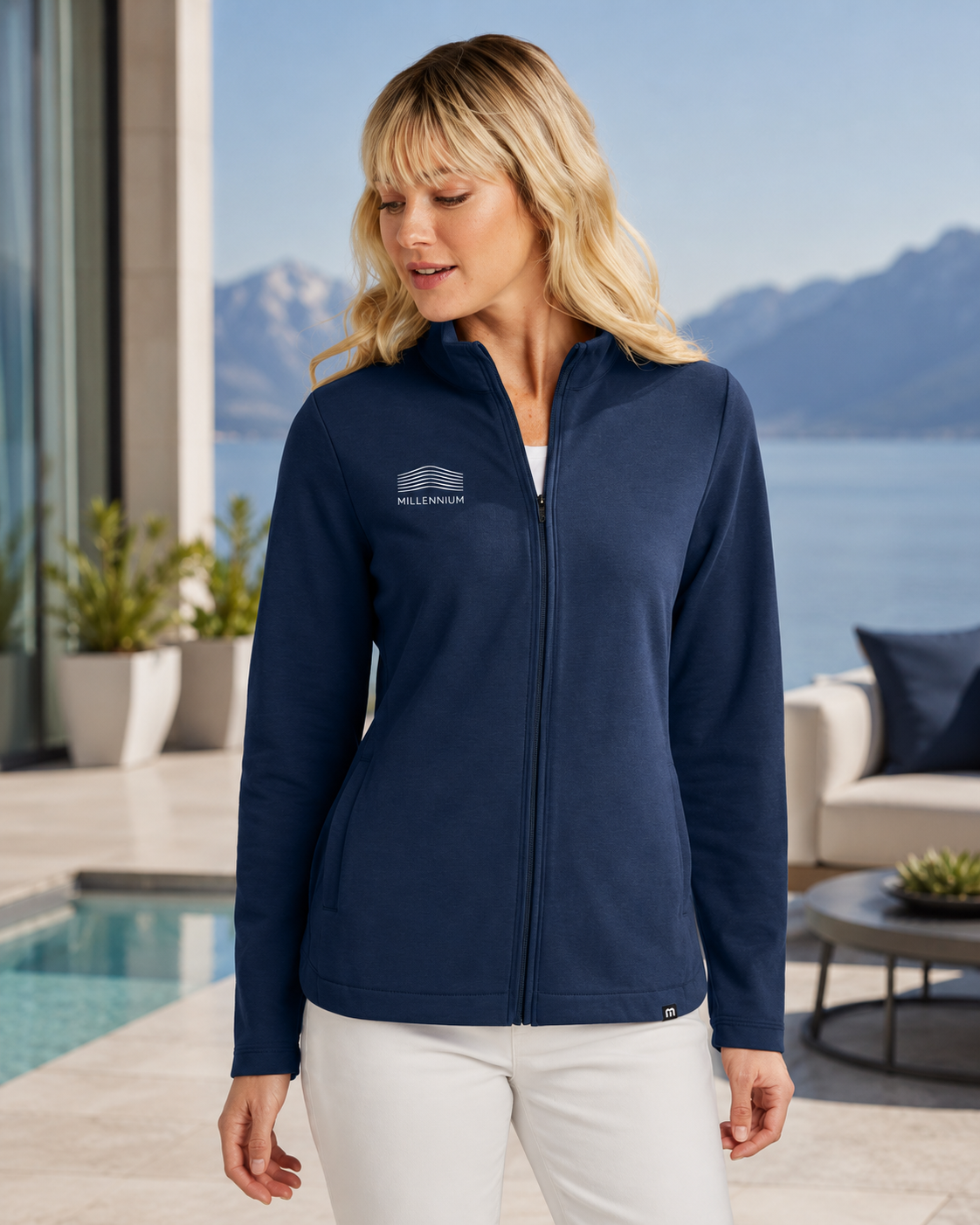 TravisMathew Women's Cloud Full-Zip Jacket