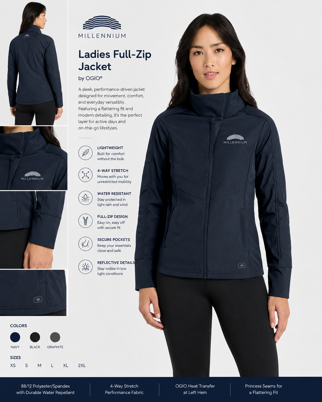 Damen OGIO Softshelljacke
