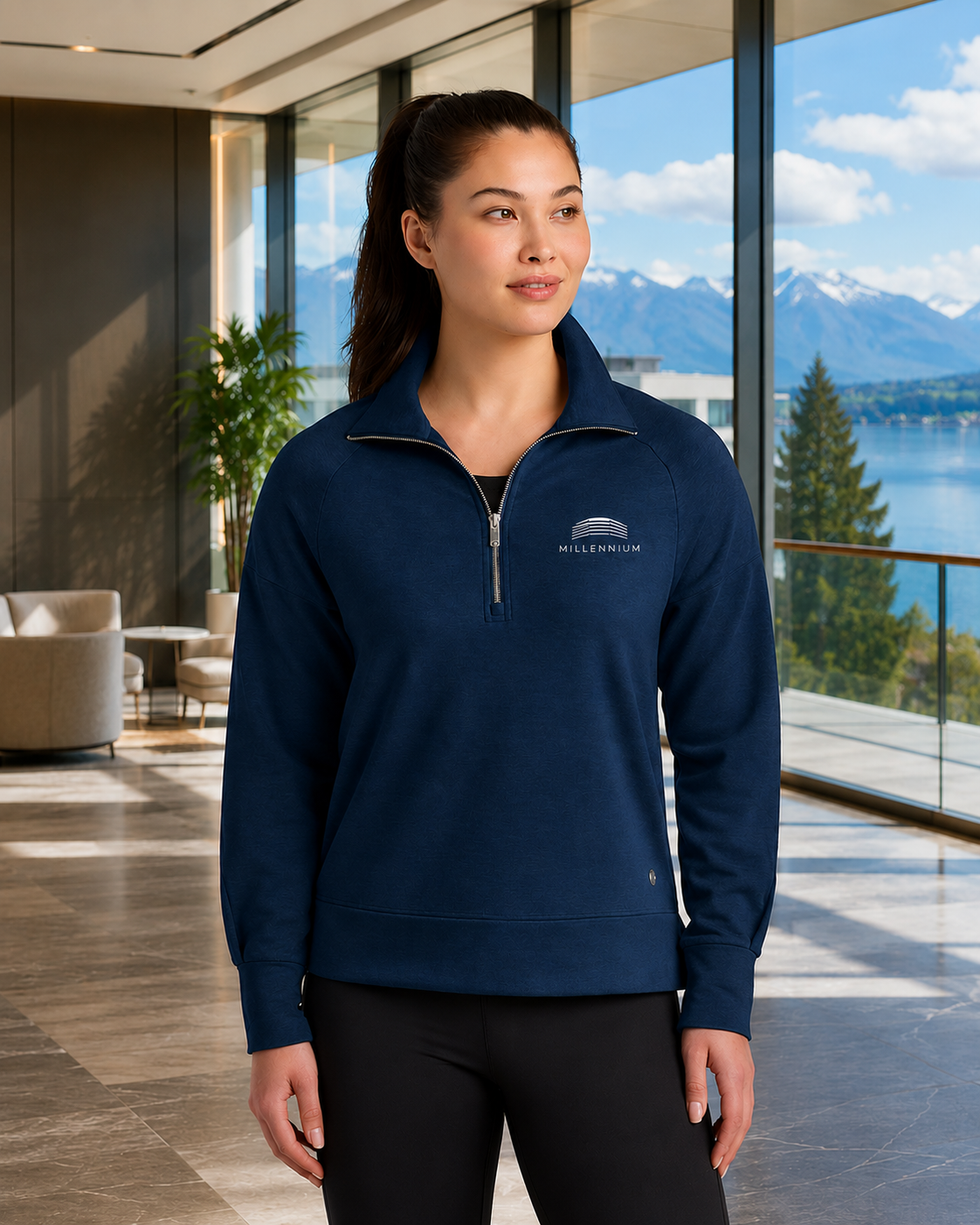 OGIO® Luuma Damen-Half-Zip