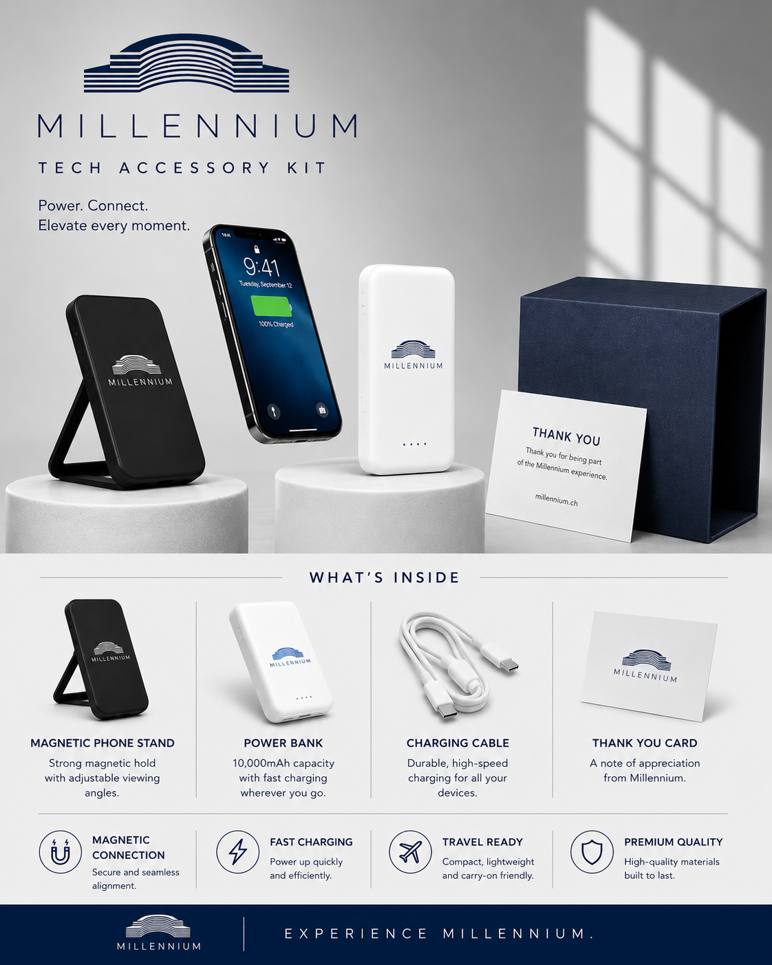 Millennium Magnetic Power Bank