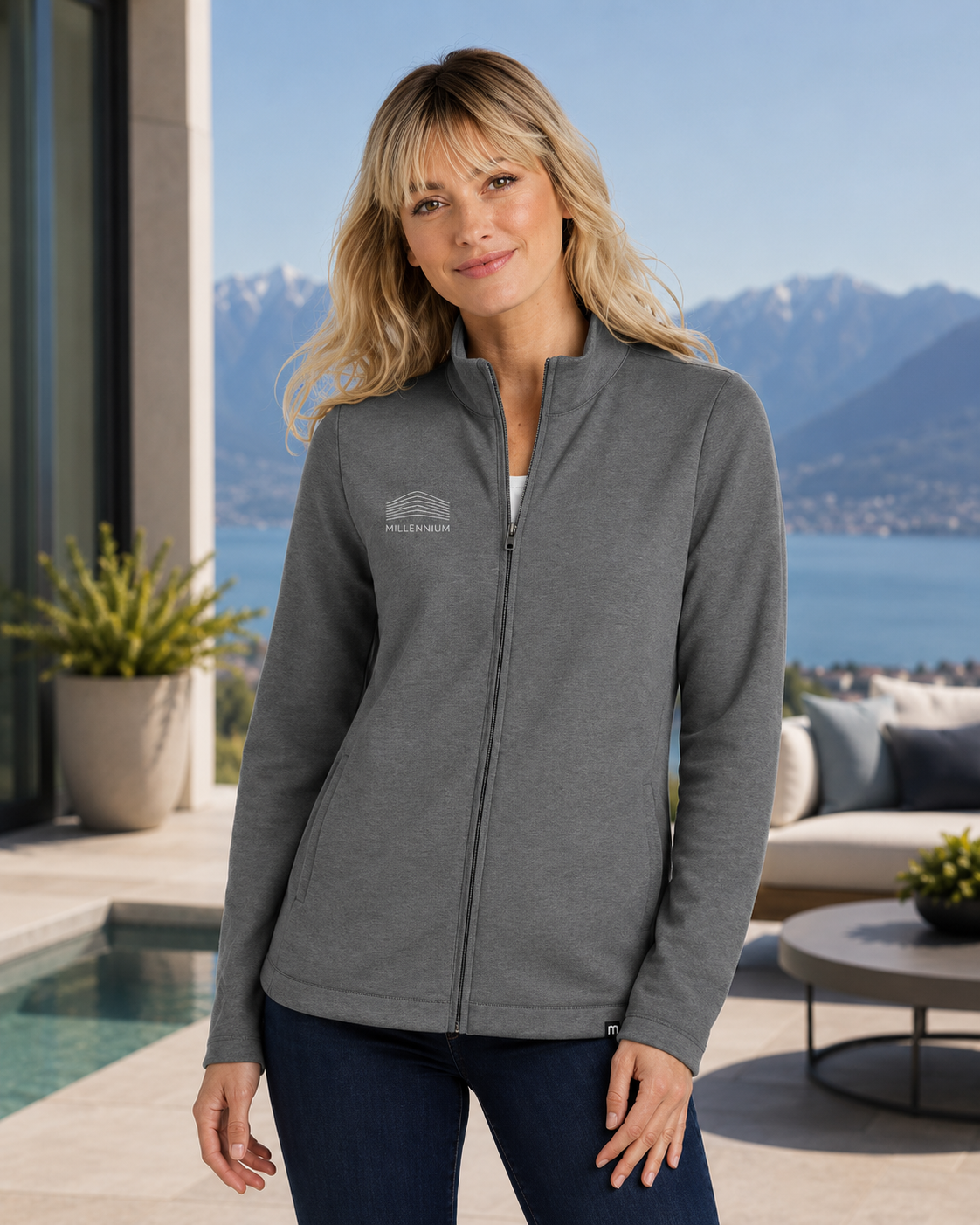 TravisMathew Women's Cloud Full-Zip Jacket