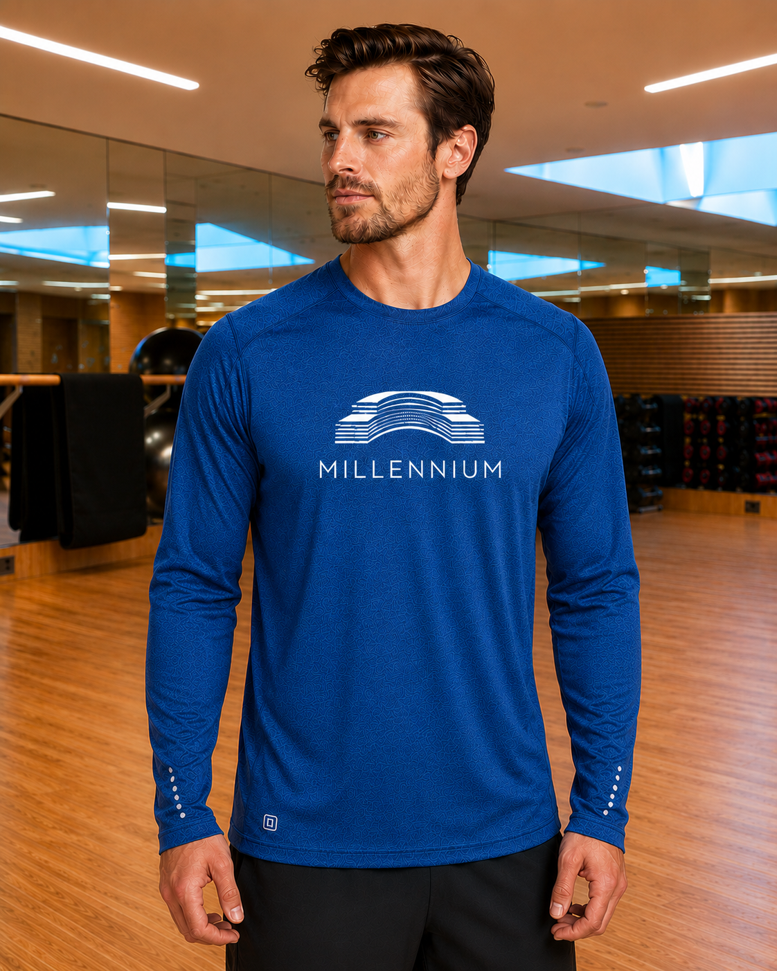 OGIO® Herren Langarm-Shirt Pulse Crew