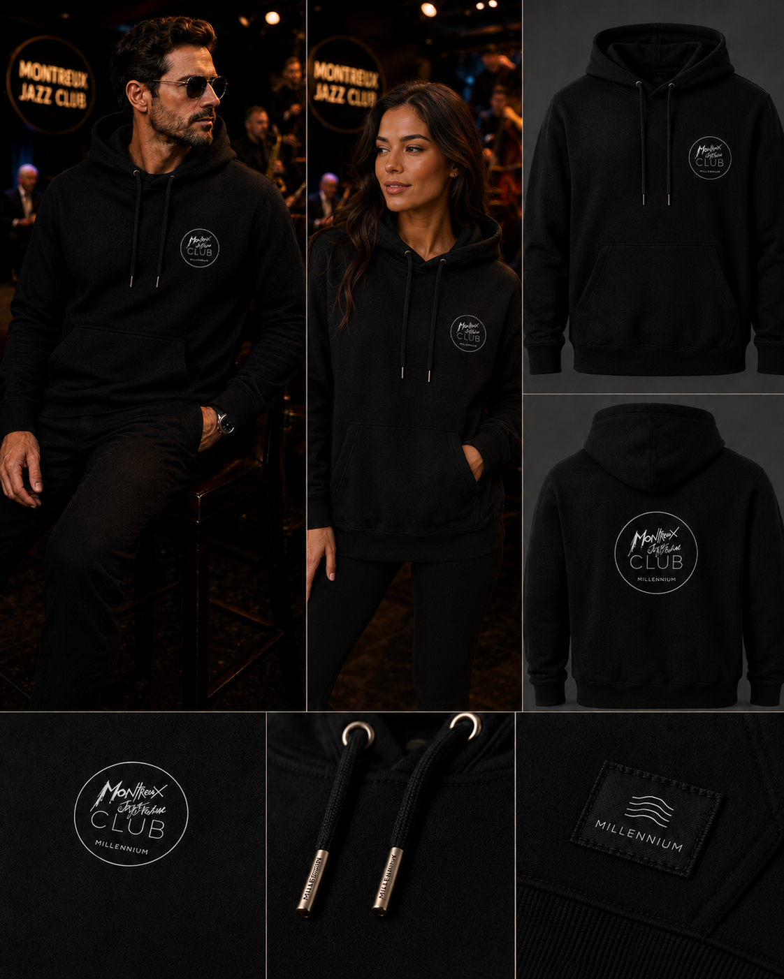 Montreux Jazz Club × Millennium Premium Hoodie