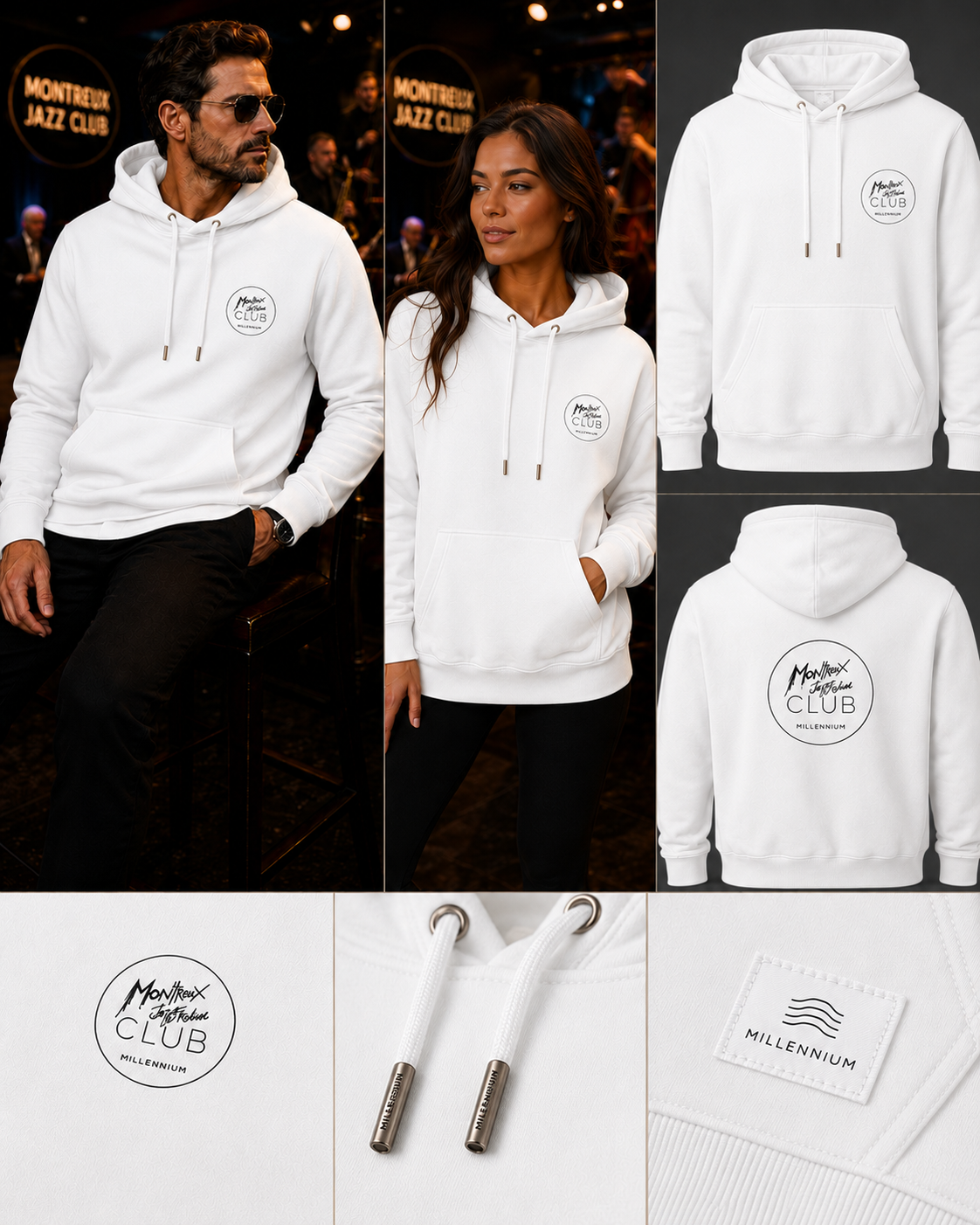 Montreux Jazz Club × Millennium Premium Hoodie