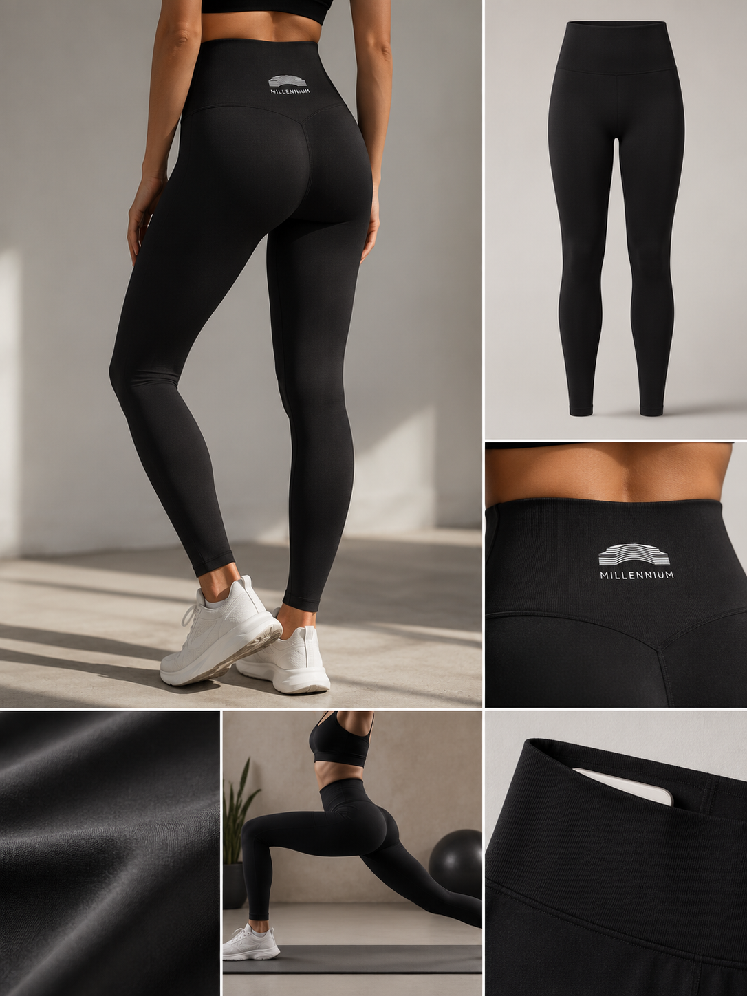 Pantalon de yoga haute performance Millennium pour femme
