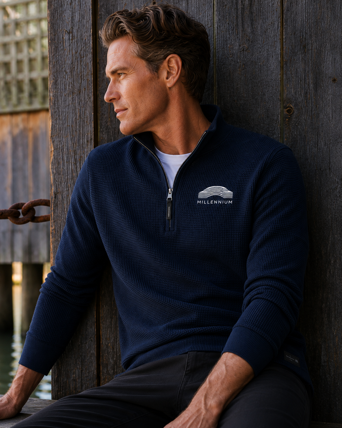 TravisMathew Waffle 1/4-Zip