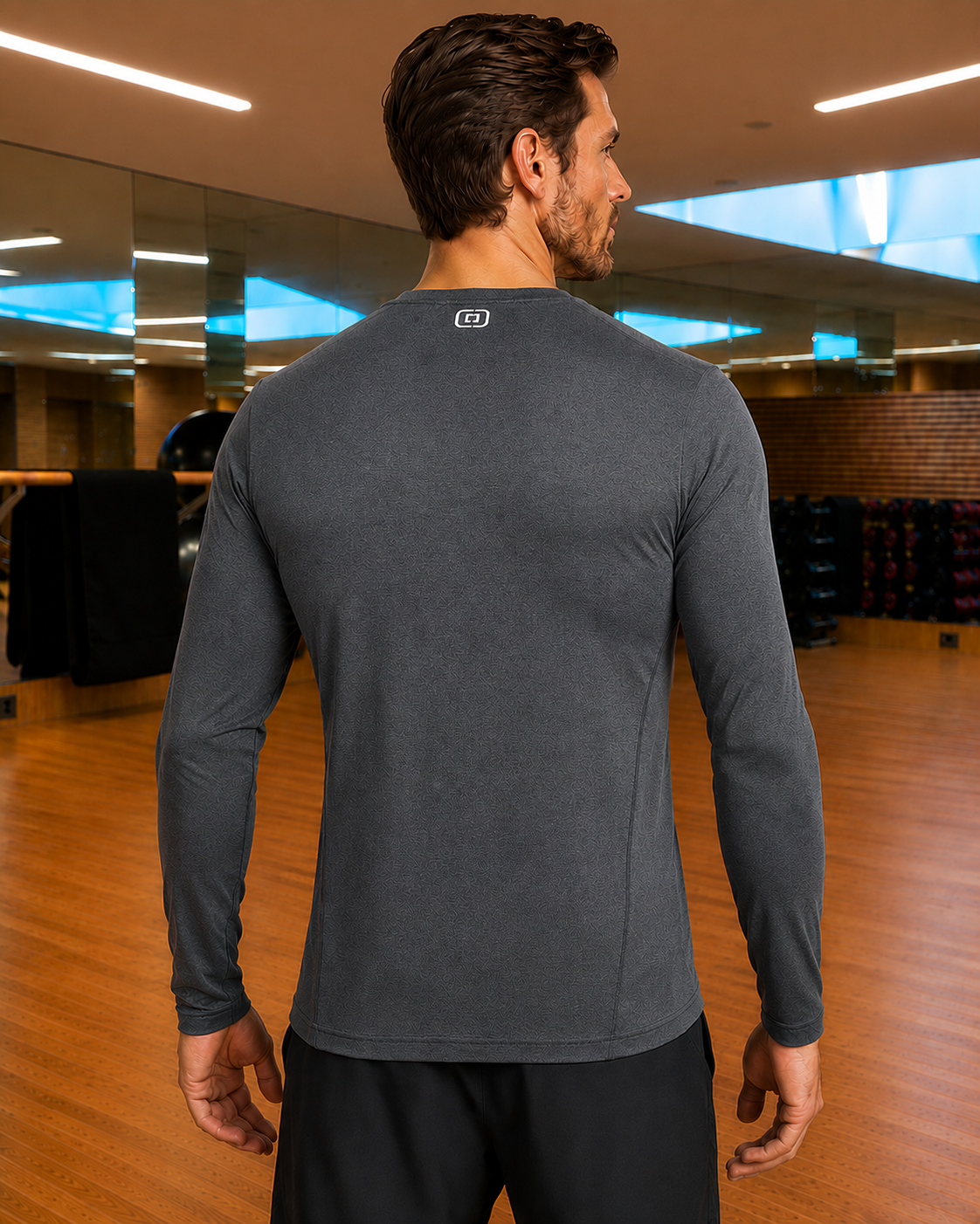 OGIO® Herren Langarm-Shirt Pulse Crew