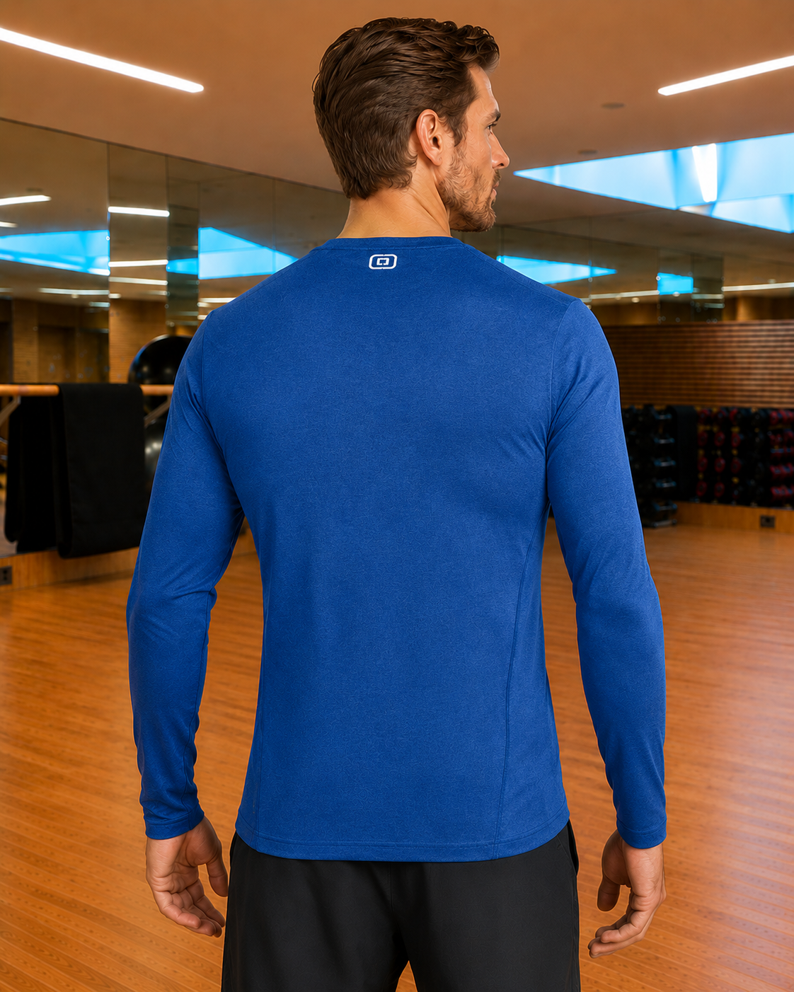 OGIO® Herren Langarm-Shirt Pulse Crew