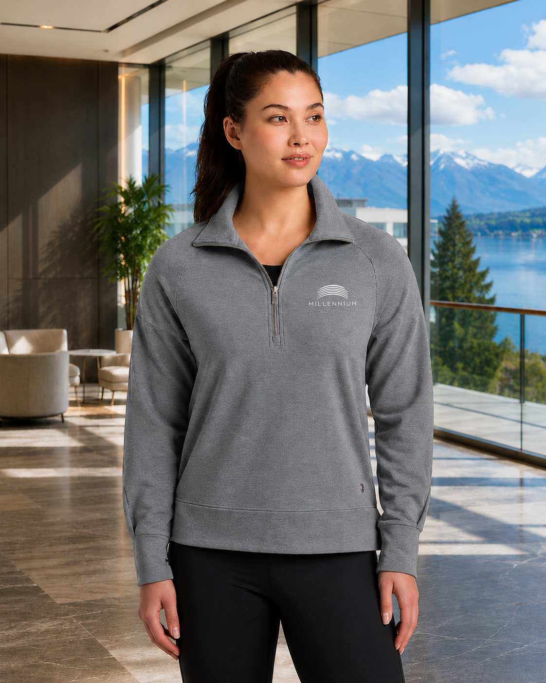 OGIO® Women’s Luuma 1/2-Zip