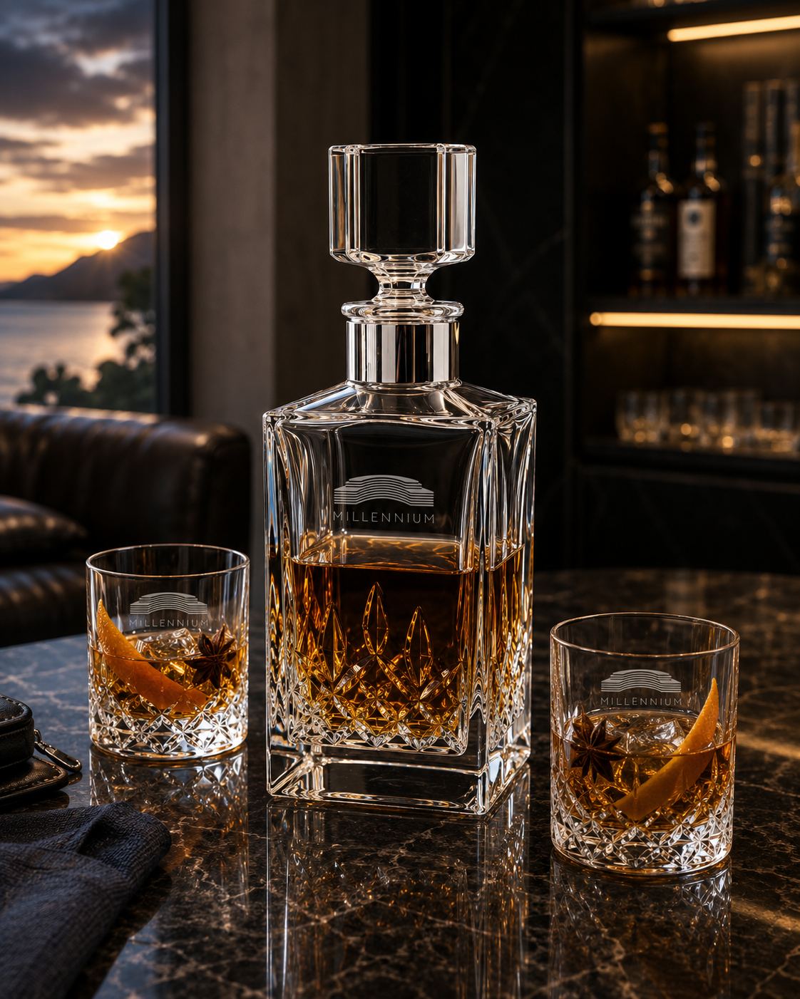 Waterford Lismore Whiskykaraffe