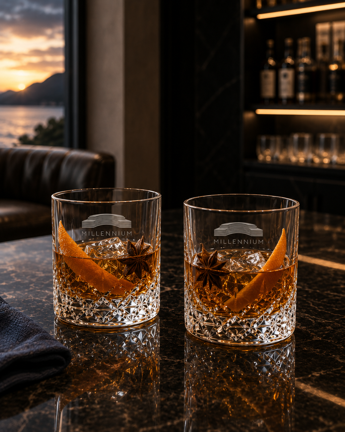 Waterford Lismore Whiskyglas-Set