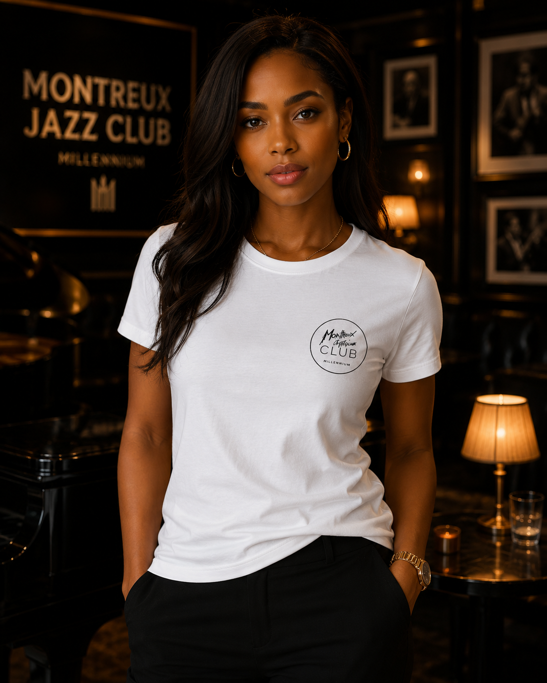 Montreux Jazz Club Premium T-Shirt Ladies