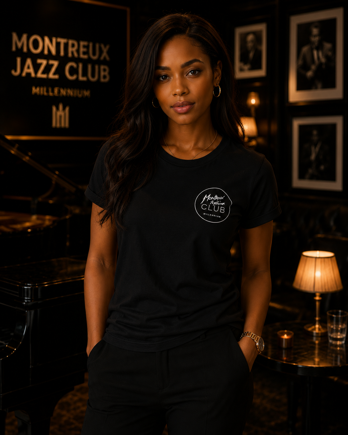 Montreux Jazz Club Premium T-Shirt Ladies